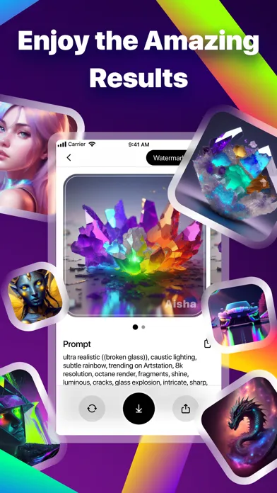 Tangkapan skrin Ai Art Image Generator Pro