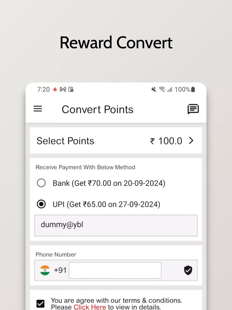XPress Reward Converter Screenshots