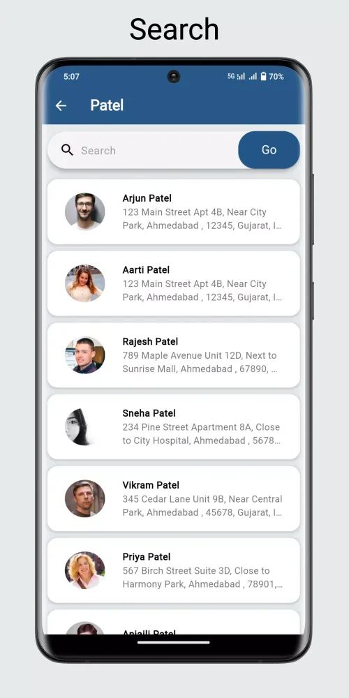 Samaj App Screenshots
