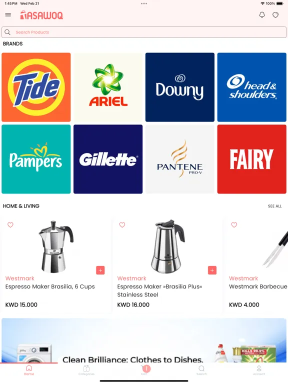 Tasawoq - Online Shopping iPad  স্ক্রিনশট