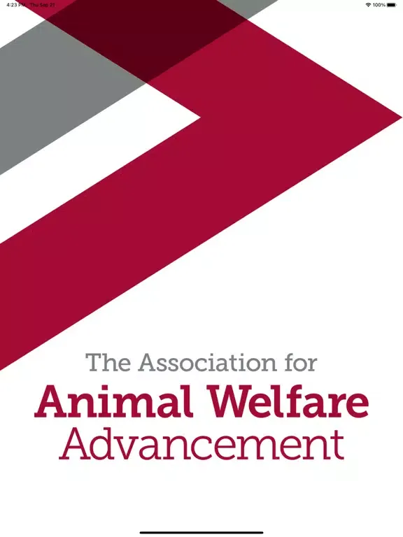 AAWA 2023 Fall Conference iPad  スクリーンショット