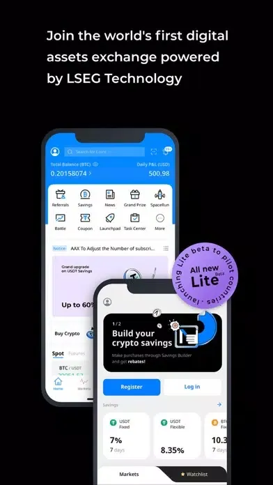 AAX - Trade Crypto, BTC, ETH應用截圖