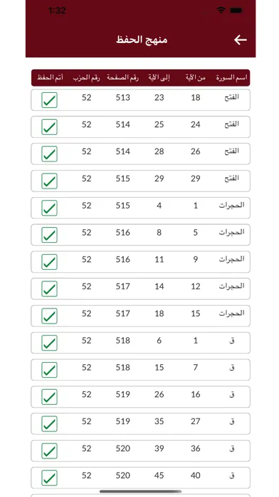 Capturas de tela do حلقات المتميزين