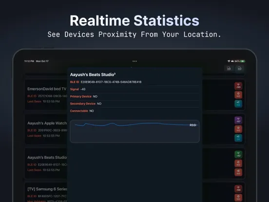 Scanr - Bluetooth Scanner iPad  Screenshots