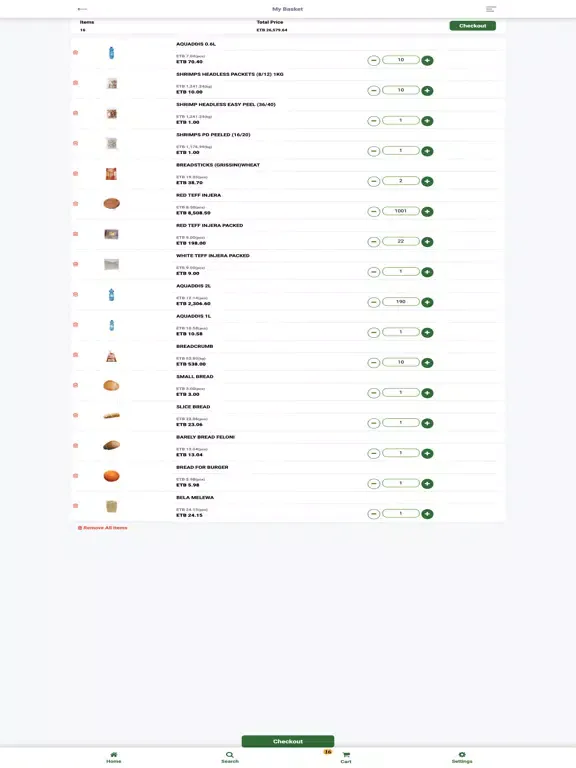 Daily Mini Mart iPad 应用截图