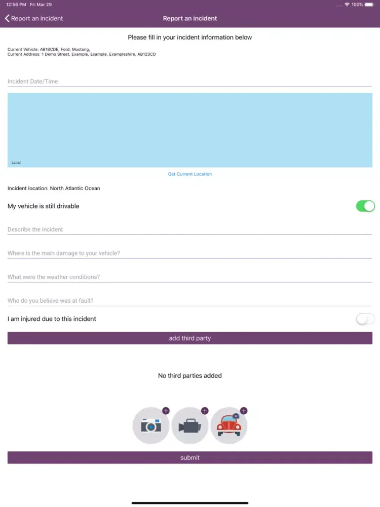 Dallas McMillan RTA Assistance iPad  스크린샷