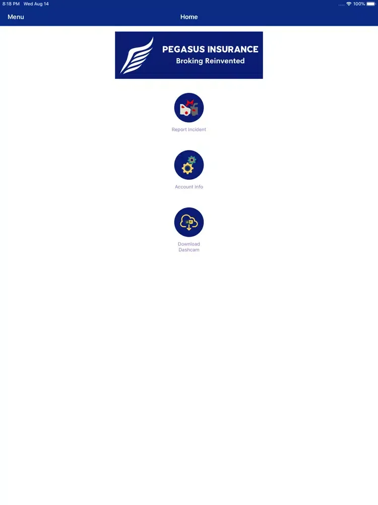 Captures d'écran de Pegasus Insurance iPad 