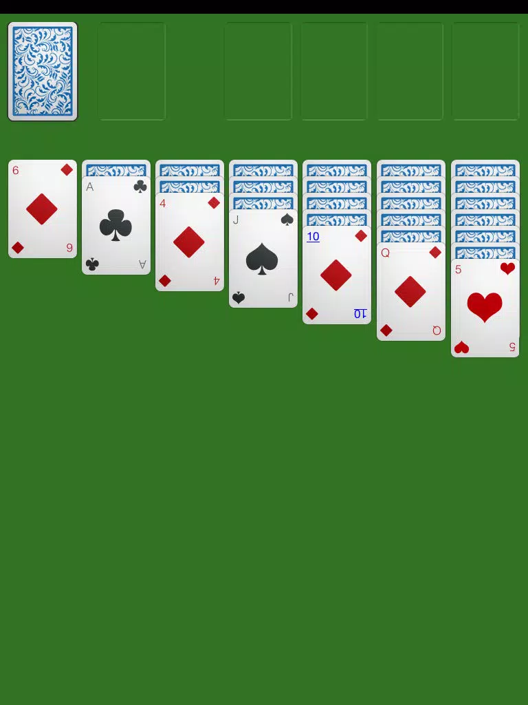 Ảnh chụp màn hình của Solitaire cards 2014 iPad 