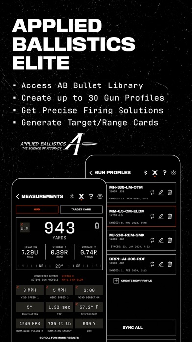 VECTRONIX SHOOTING SOLUTIONS 스크린샷