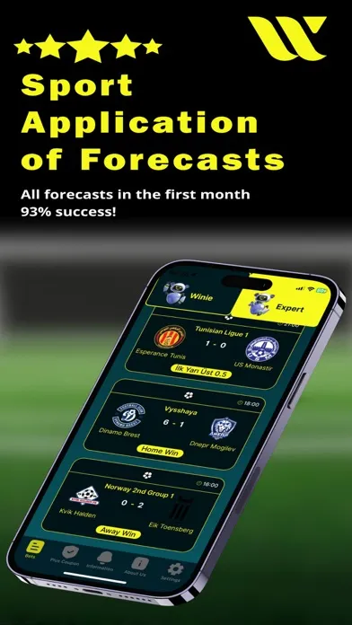 Winie - Football Betting Tips应用截图