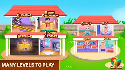 Capturas de tela do Baby Sitter For Kids