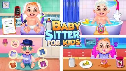 Capturas de tela do Baby Sitter For Kids