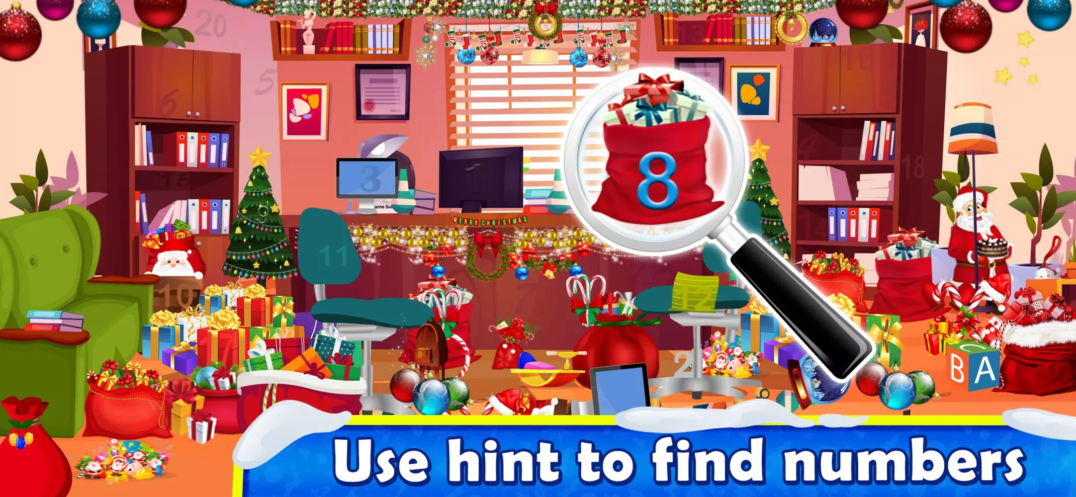 Christmas Hidden Letters スクリーンショット