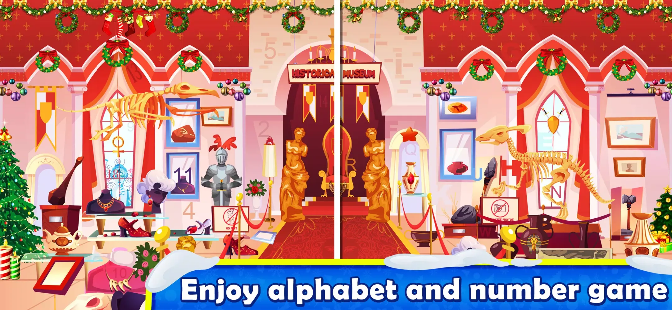 Christmas Hidden Letters スクリーンショット