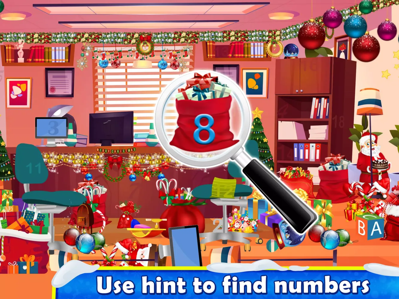 Christmas Hidden Letters スクリーンショット