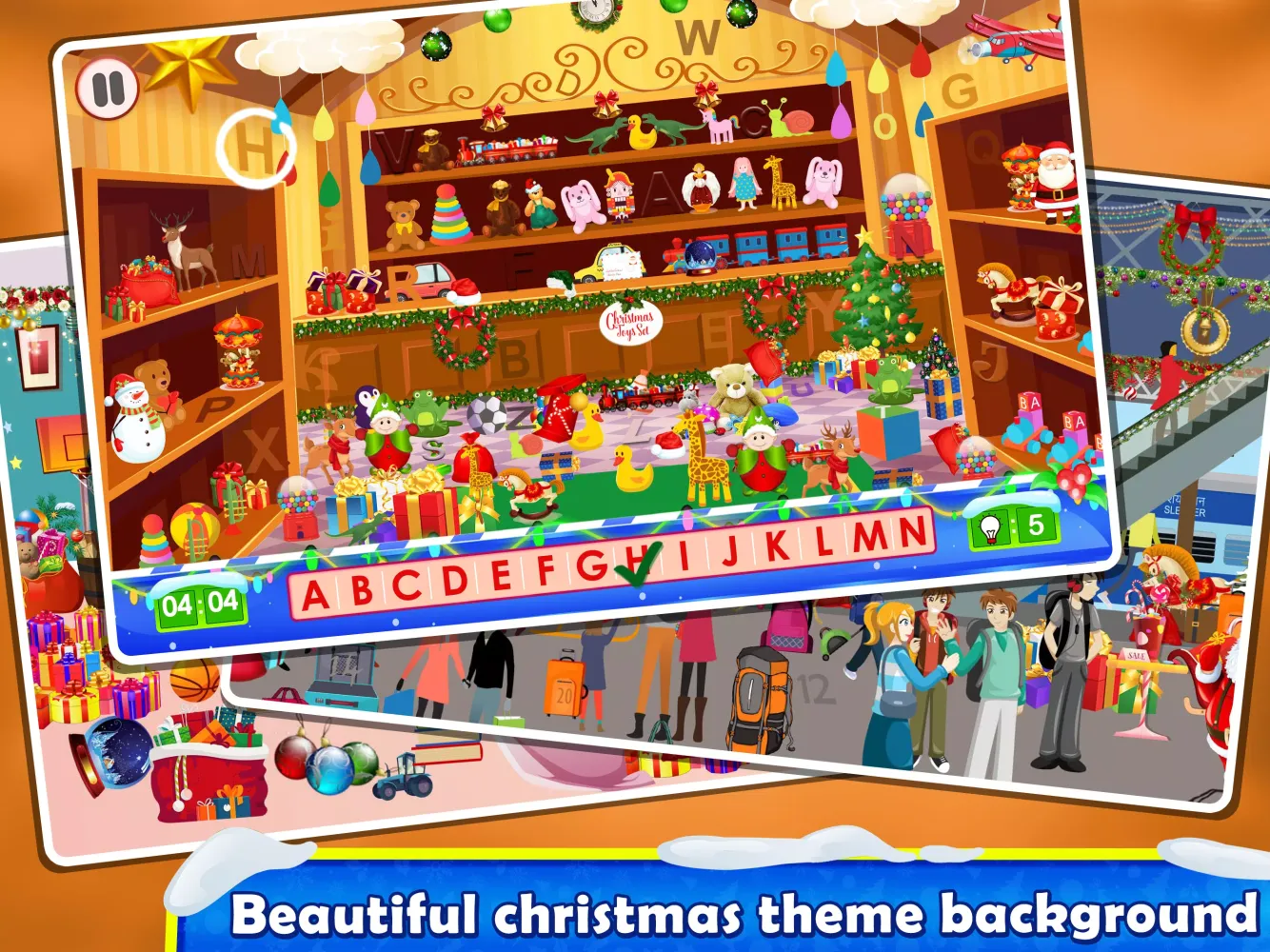 Christmas Hidden Letters スクリーンショット