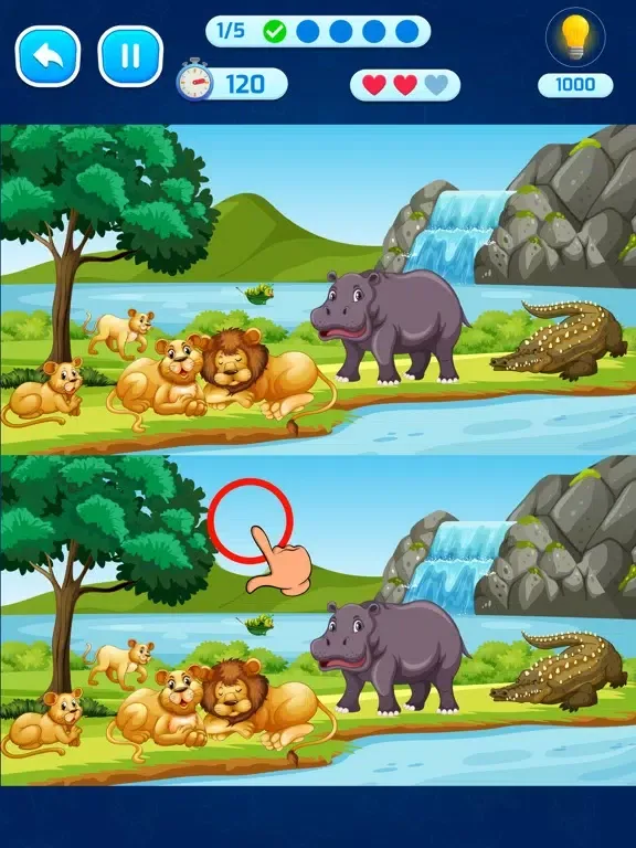 Tangkapan layar Find the Difference Games! iPad 