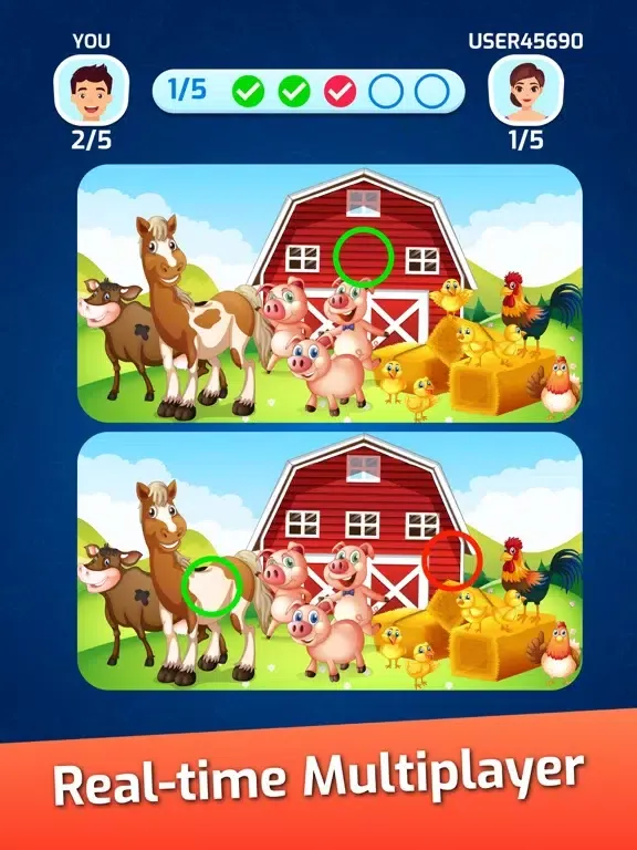 Tangkapan layar Find the Difference Games! iPad 