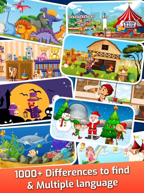 Tangkapan layar Find the Difference Games! iPad 