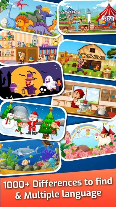 Tangkapan layar Find the Difference Games!