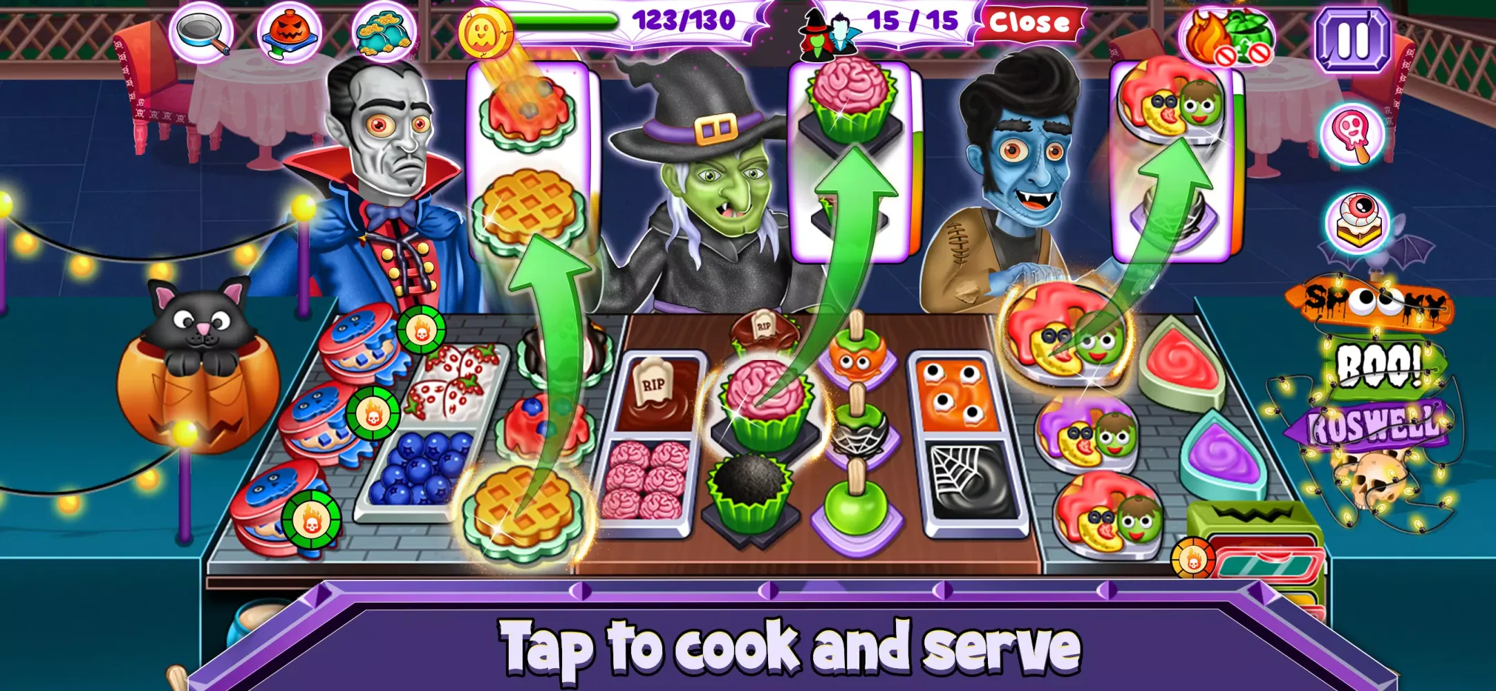 Halloween Cooking Party Screenshots