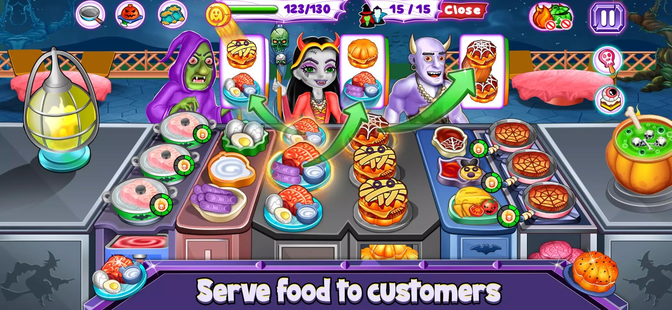 Halloween Cooking Party Screenshots
