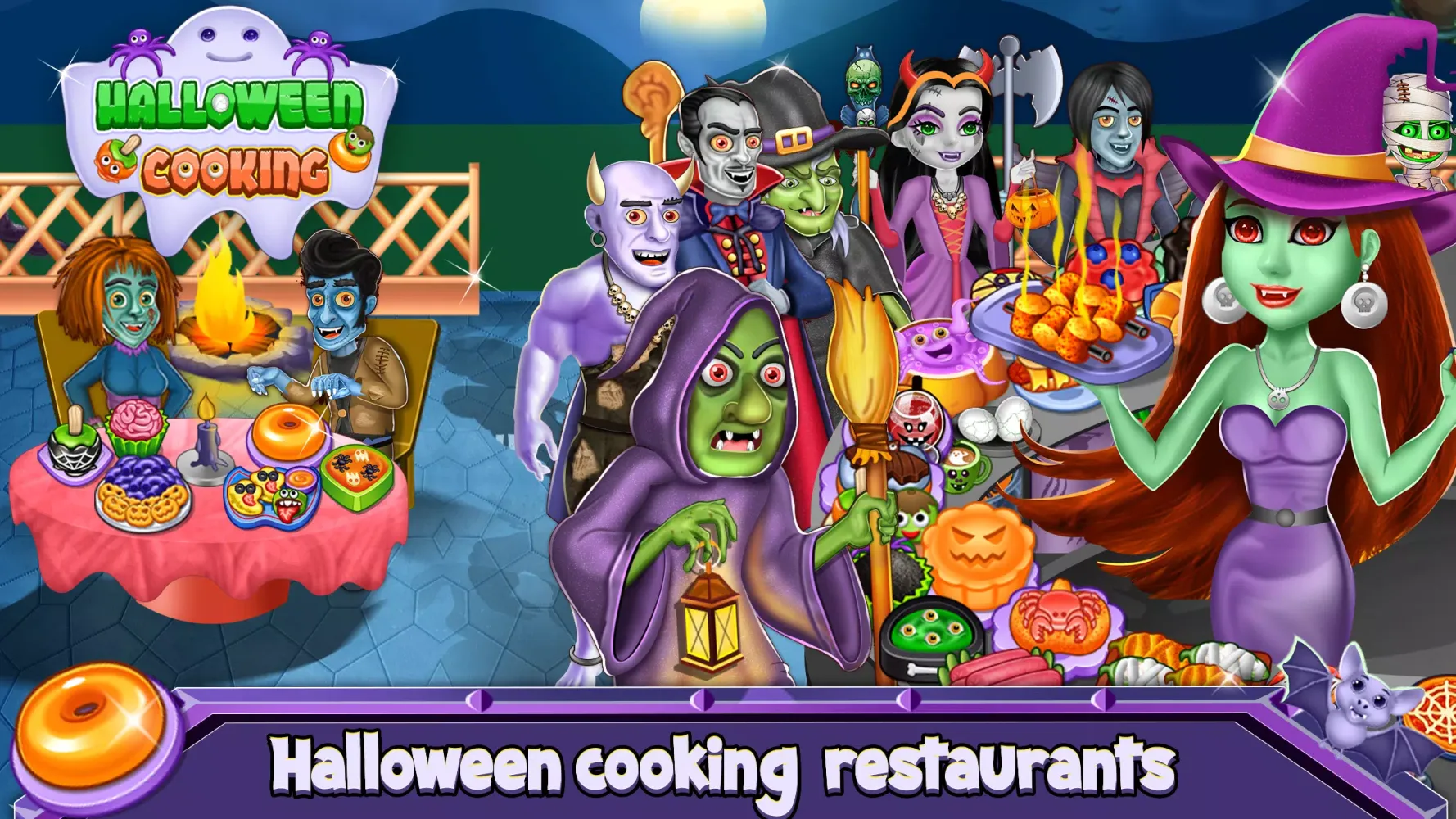 Halloween Cooking Party Screenshots