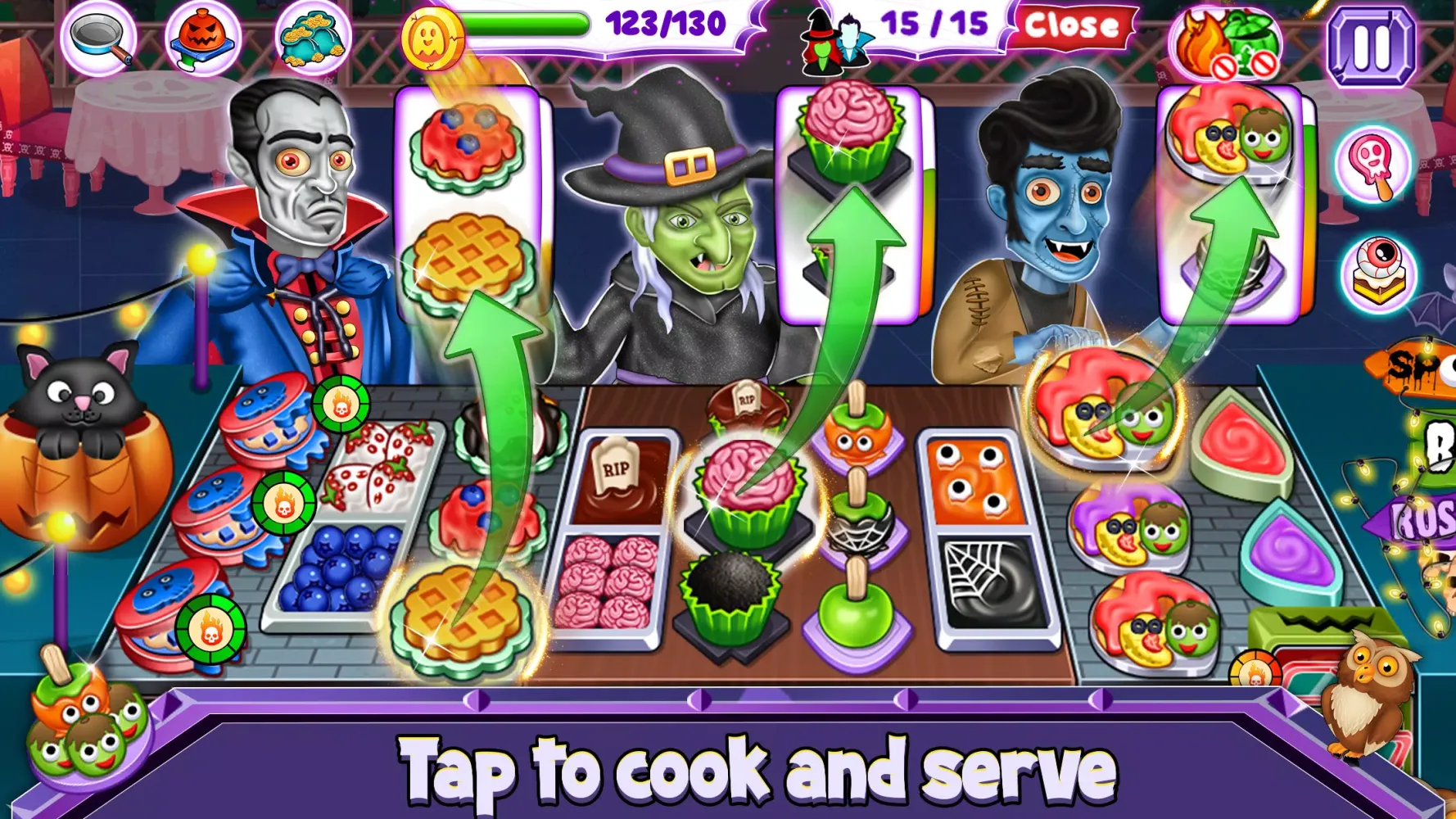 Halloween Cooking Party Screenshots