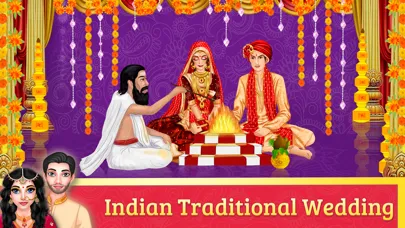 Ảnh chụp màn hình của Indian Princess Wedding Games