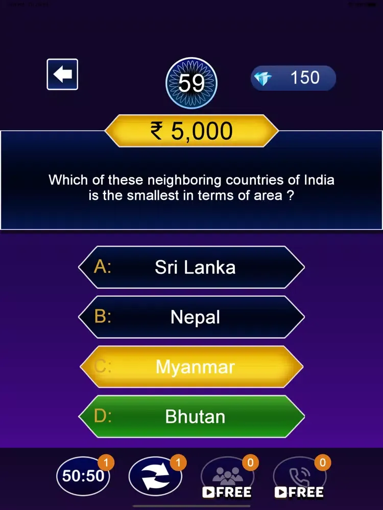Screenshot di KBC Crorepati Quiz 2020 iPad 