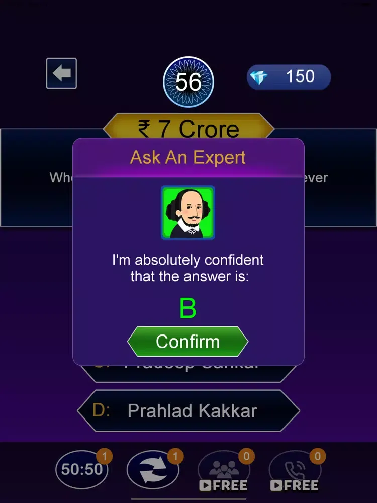 Screenshot di KBC Crorepati Quiz 2020 iPad 