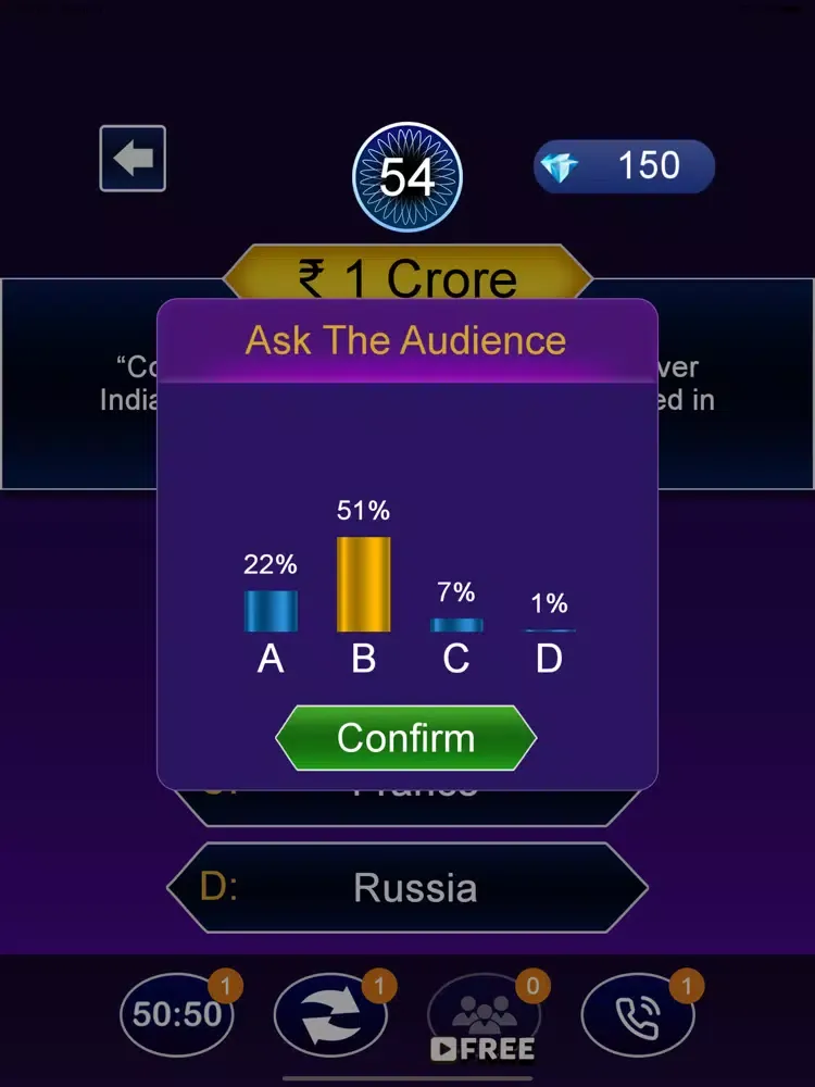Screenshot di KBC Crorepati Quiz 2020 iPad 