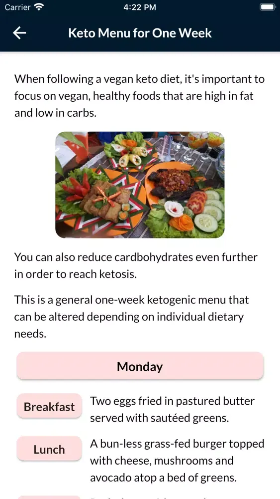 Keto Diet Plan For Weight Loss Screenshots