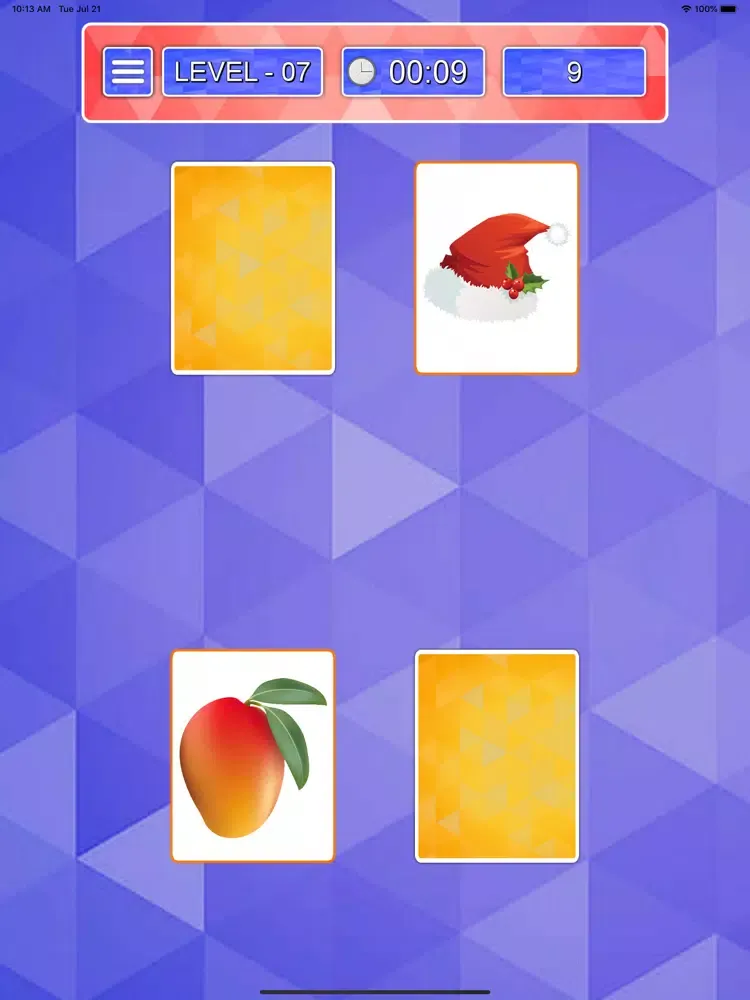 Picture Match Brain Game iPad  Screenshots