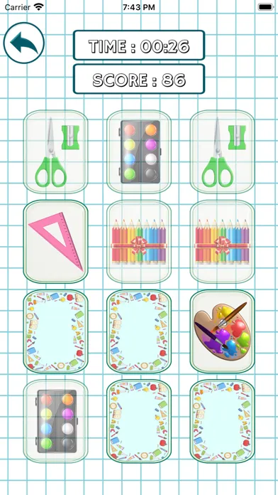 Memory Matches Brain Game 스크린샷