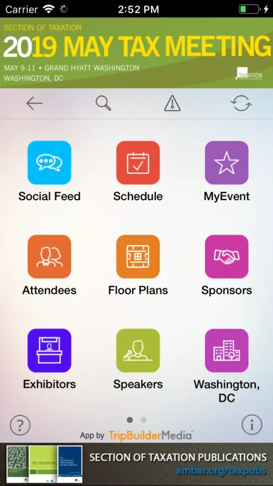 ABA Tax Events应用截图