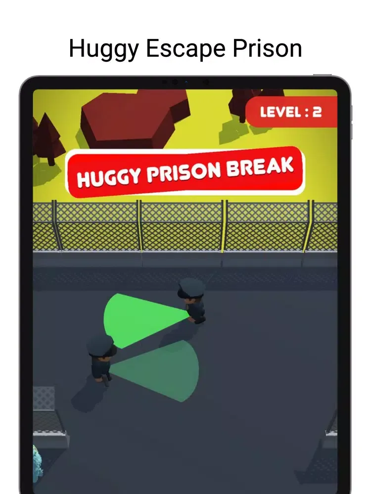 Huggy Prison Escape iPad  스크린샷