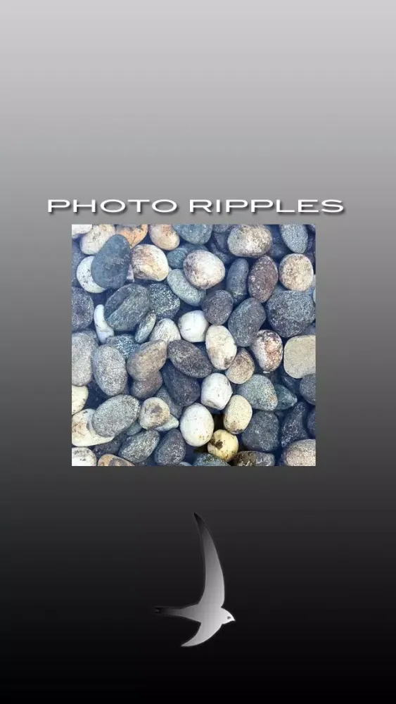 Photo Ripples - realtime live multitouch water waves/rain drops simulation effect with slideshow Screenshots