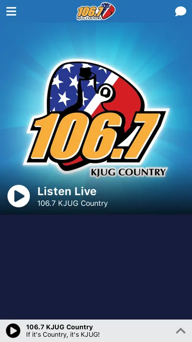 Capturas de tela do 106.7 KJUG COUNTRY