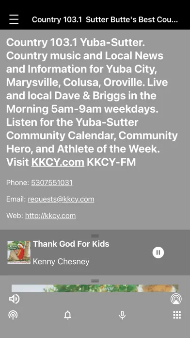 Country 103.1 Yuba-Sutter سکرین شاٹس