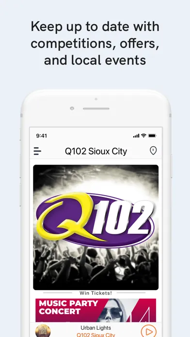 Q102 Sioux City Screenshots