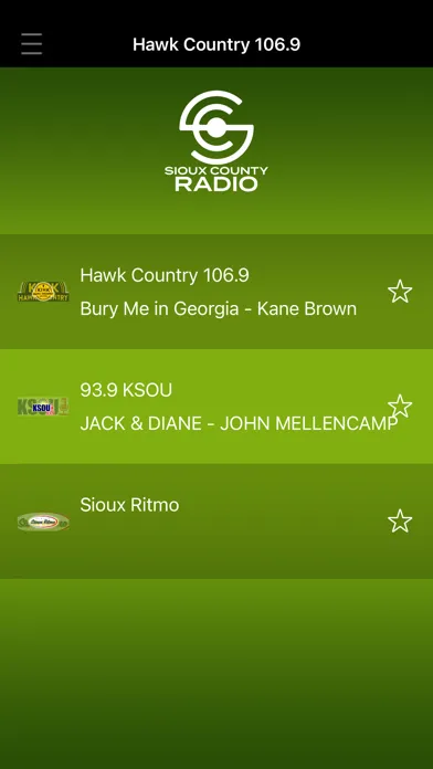 Sioux County Radio Screenshots