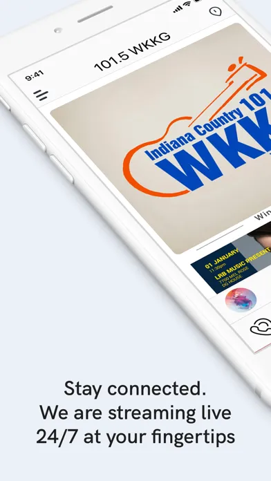 101.5 WKKG 스크린샷