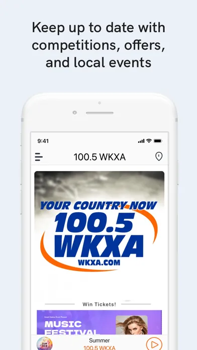 100.5 WKXA应用截图