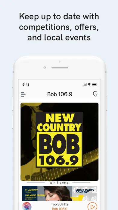 Tangkapan layar Bob 106.9