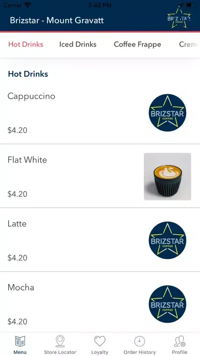 Brizstar Coffee应用截图