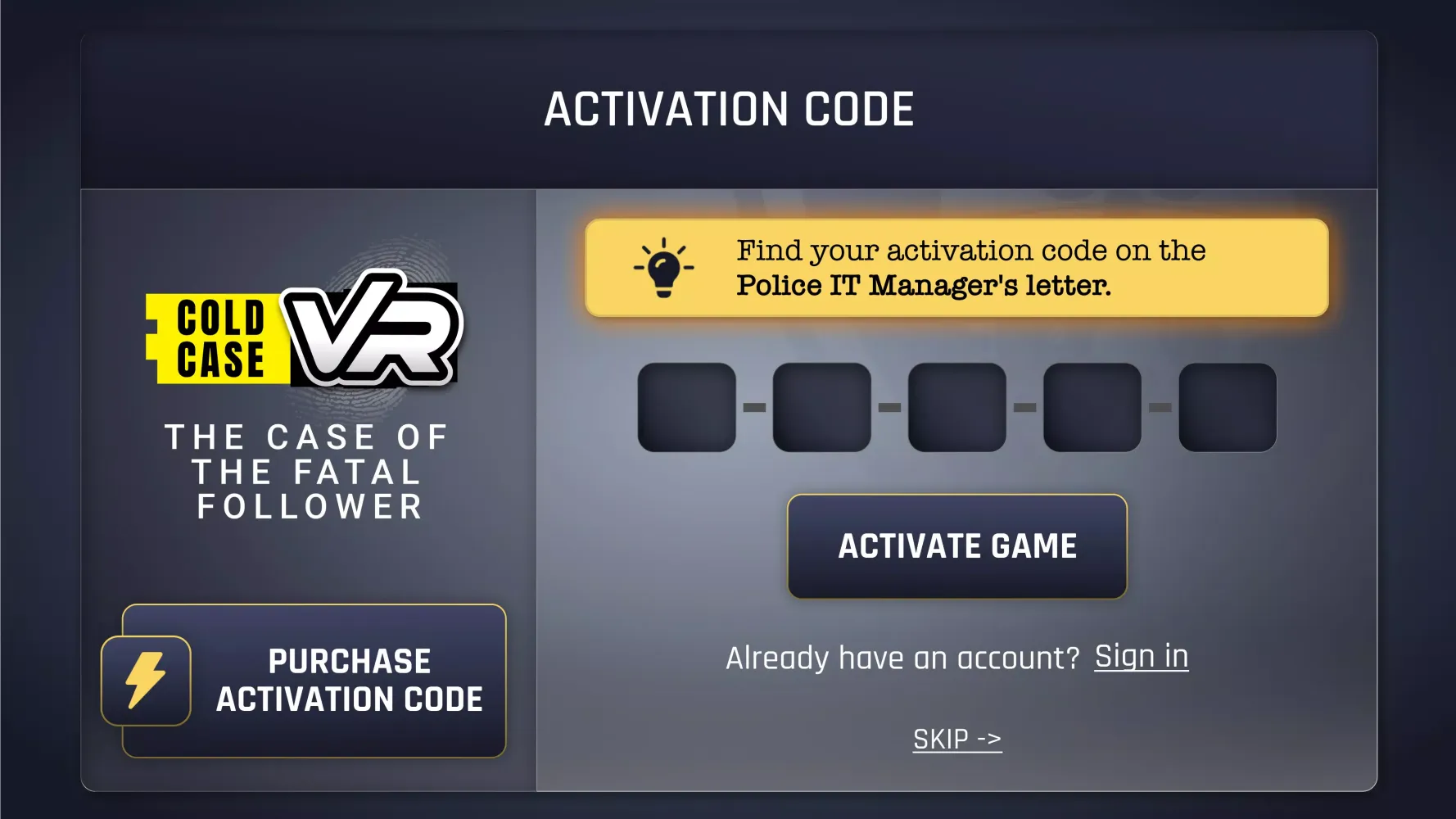 Cold Case VR应用截图