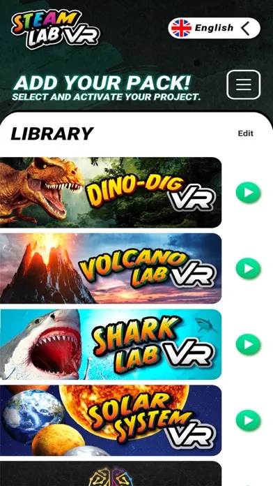 Screenshot di Steam Lab VR