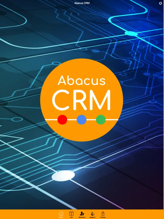Screenshot di Abacus CRM iPad 