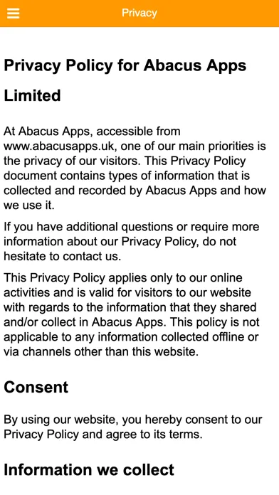 Screenshot di Abacus CRM